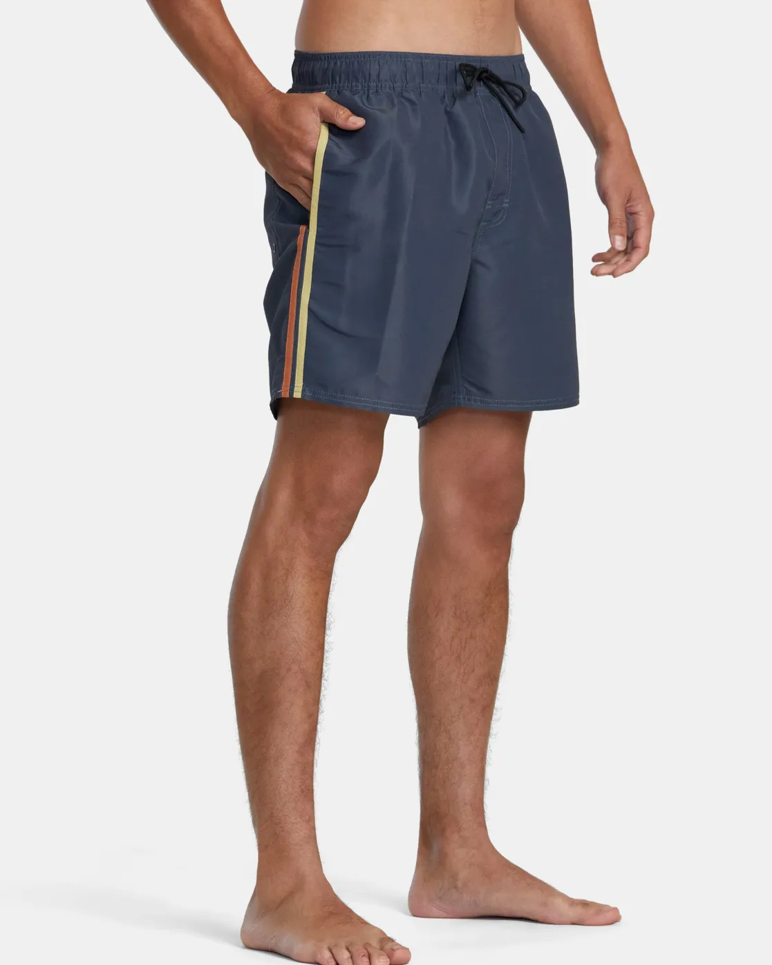 RVCA BREAKOUT ELASTIC WAIST 16" BOARDSHORTS Garage Blue Best