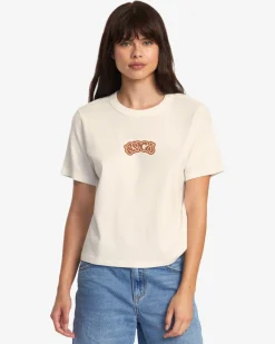 RVCA BURNER DAILY TEE Cloud Outlet