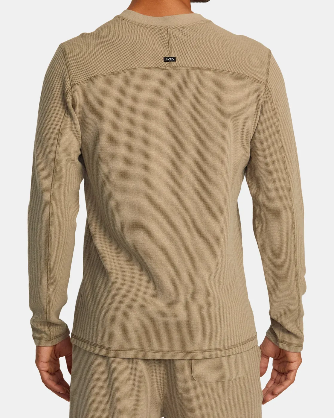 RVCA C-ABLE LONG SLEEVE TEE Dark Khaki Sale
