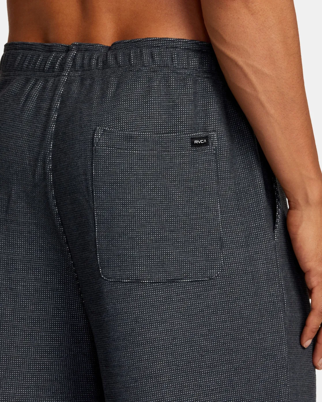 RVCA C-ABLE WAFFLE KNIT JOGGERS Navy Heather Hot