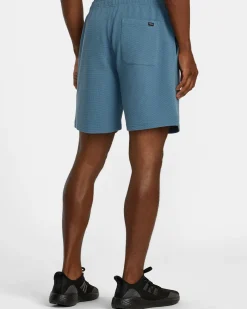 RVCA C-ABLE WAFFLE KNIT SHORTS Glacier Best