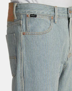 RVCA CHAINMAIL DENIM Blue Hickory
