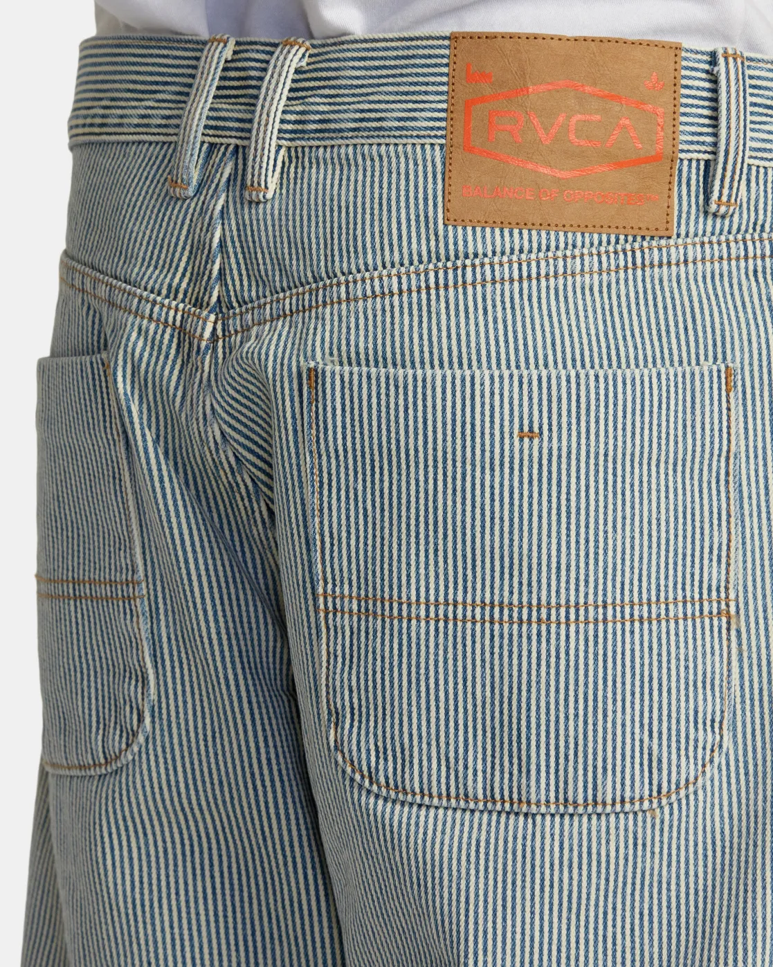 RVCA CHAINMAIL DENIM Blue Hickory