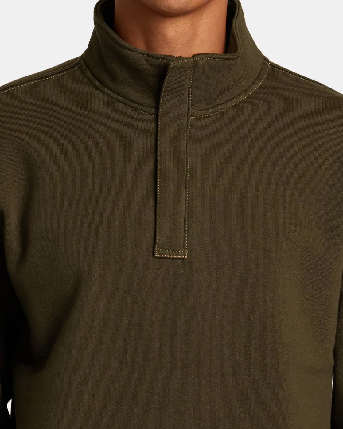 RVCA CHAINMAIL PULLOVER Chocolate Online