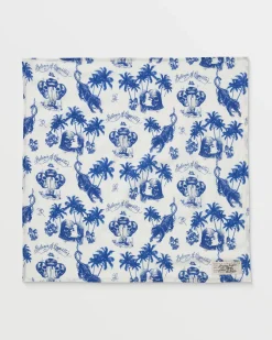 RVCA CHEFS KISS BANDANA MAZARINE BLUE Best