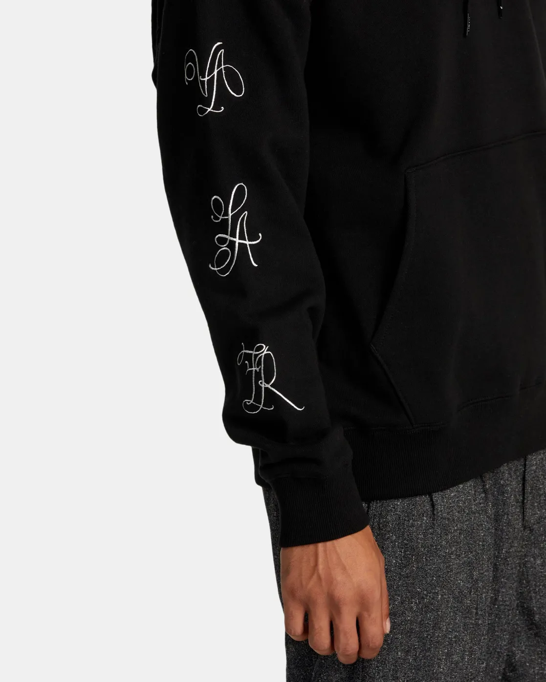 RVCA CHEFS KISS HOODIE Black Discount
