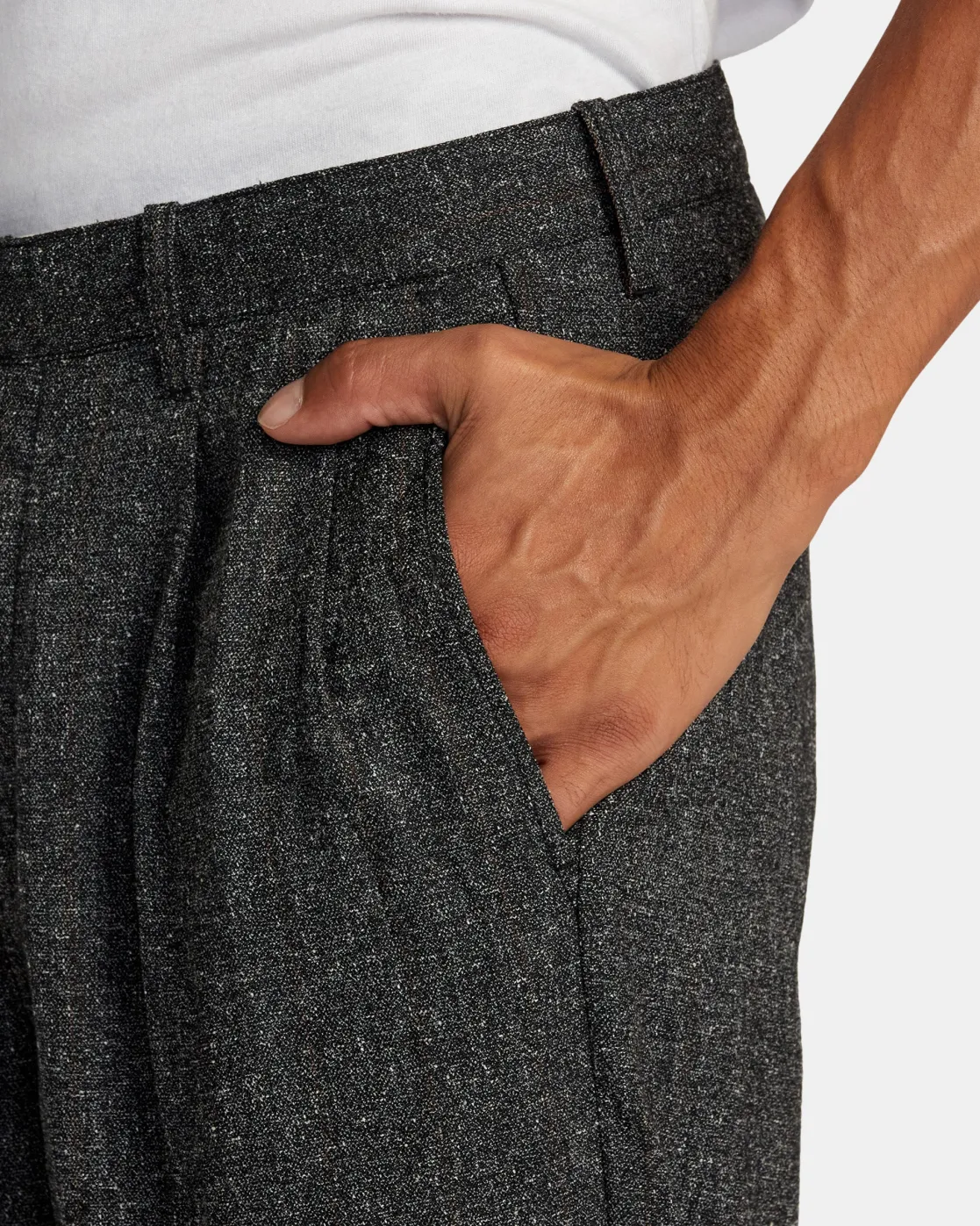 RVCA CHEFS KISS RELAXED FIT PANTS Charcoal Heather Online