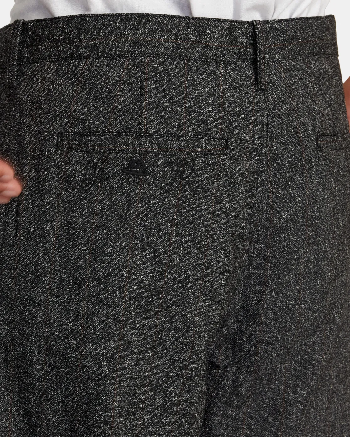 RVCA CHEFS KISS RELAXED FIT PANTS Charcoal Heather Online