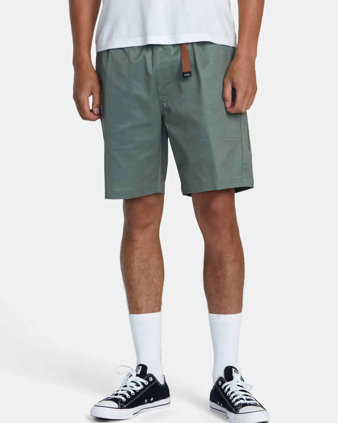 RVCA CIVIC HYBRID 18" BOARDSHORTS Olivine New