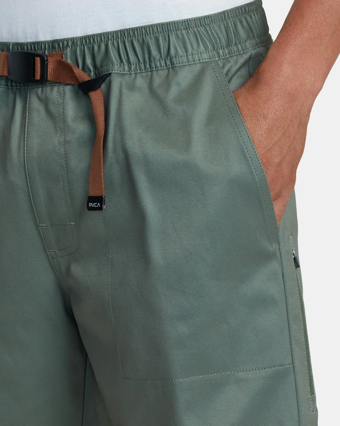 RVCA CIVIC HYBRID 18" BOARDSHORTS Olivine New