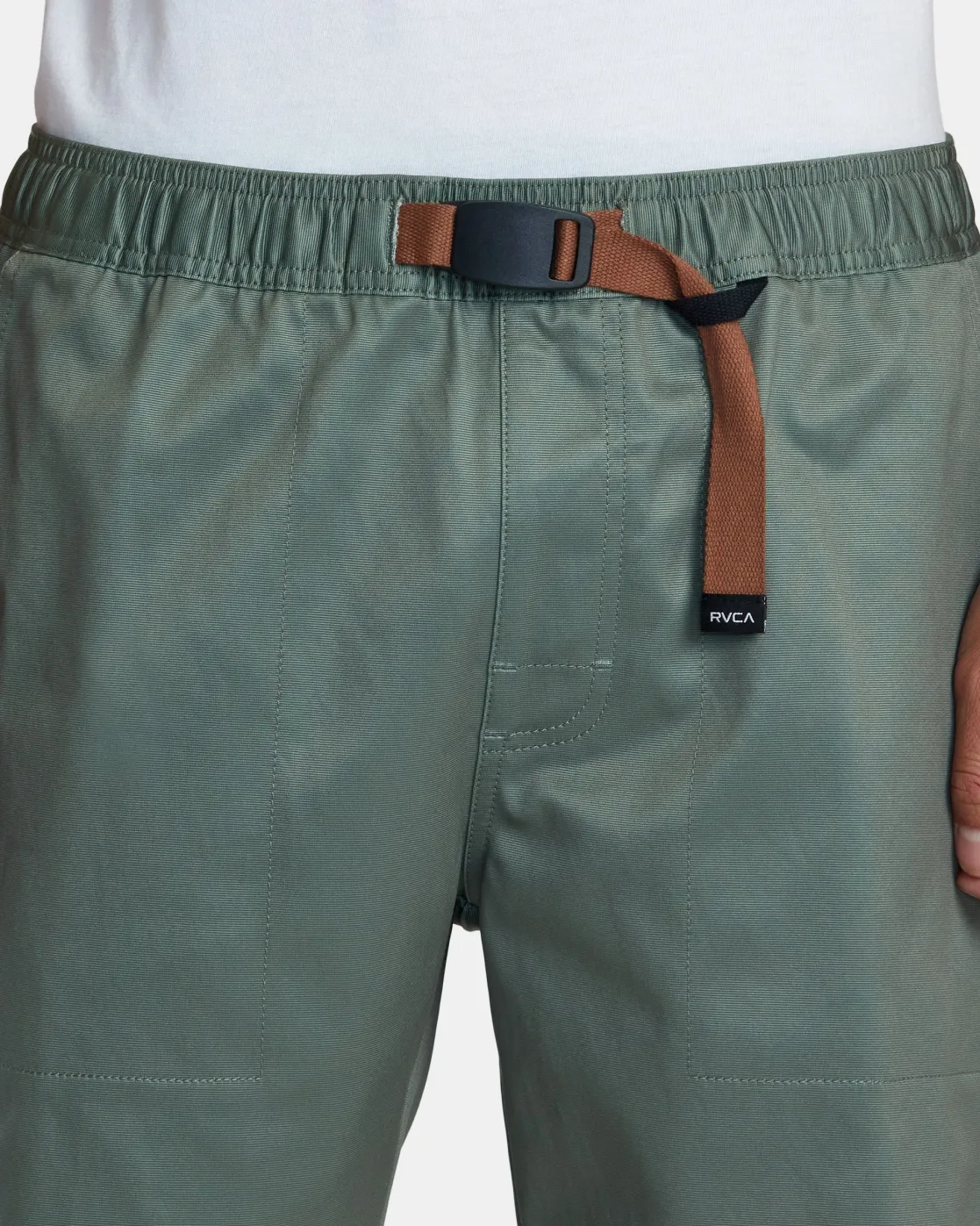 RVCA CIVIC HYBRID 18" BOARDSHORTS Olivine New