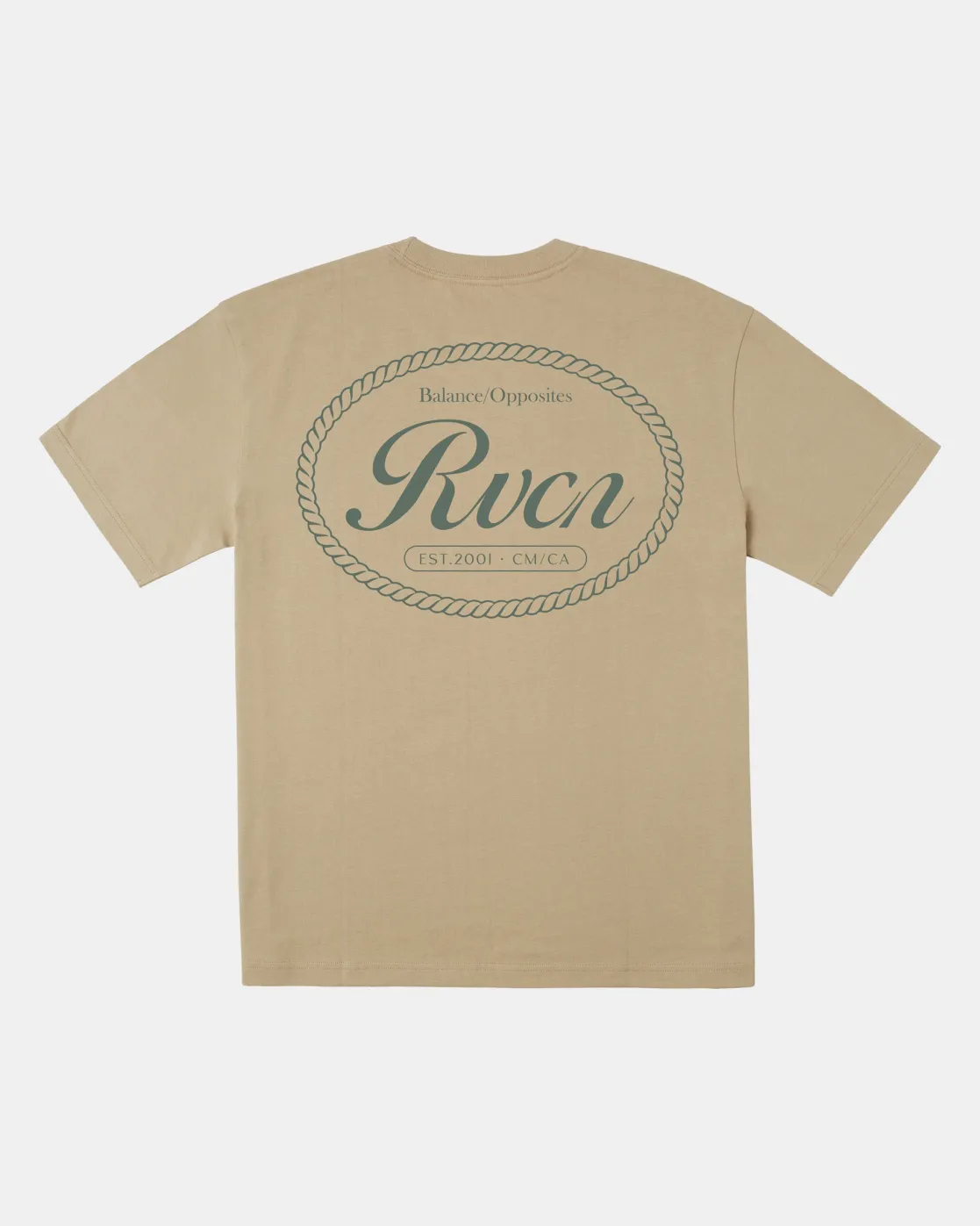 RVCA CLASSIC SEAL TEE Khaki Online