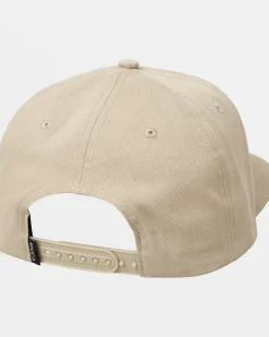 RVCA COBRA SERVICES SNAPBACK HAT Khaki Hot