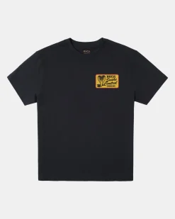 RVCA COBRA SERVICES TEE Black Online
