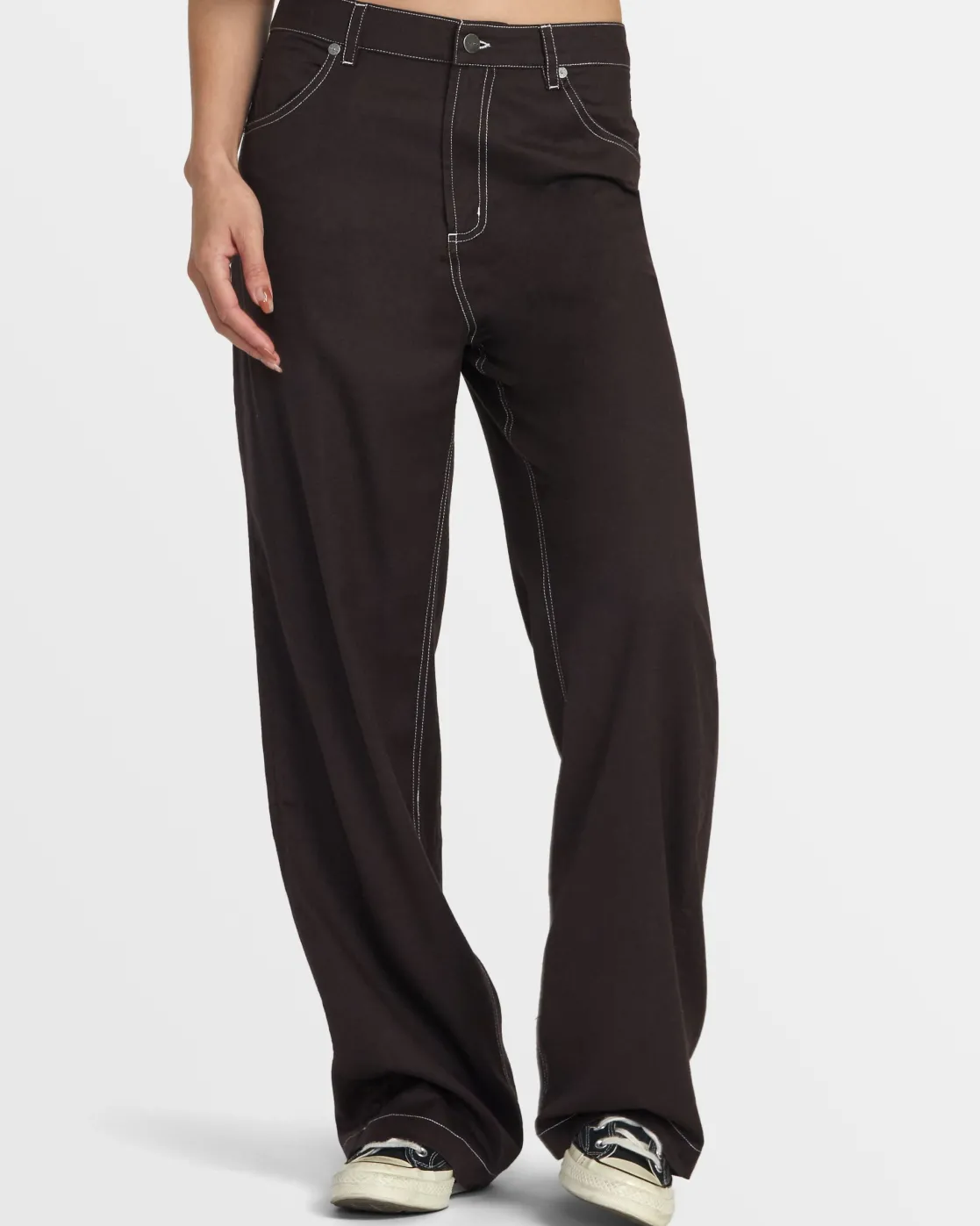 RVCA COCO PANTS Chocolate Torte