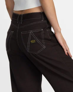 RVCA COCO PANTS Chocolate Torte