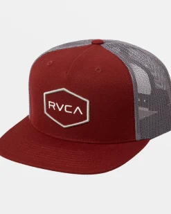 RVCA COMMONWEALTH TRUCKER HAT Wine Clearance