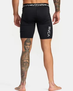 RVCA COMPRESSION TRAINING SHORTS Black Online