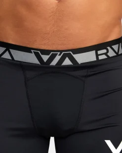 RVCA COMPRESSION TRAINING SHORTS Black Online