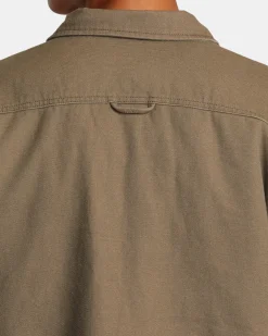 RVCA COPING JACKET Mushroom Hot