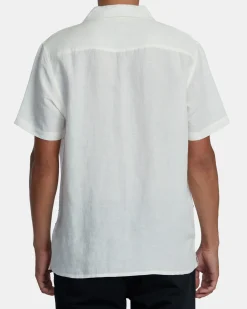 RVCA CRESCENT BAY SHORT SLEEVE SHIRT Natural Online