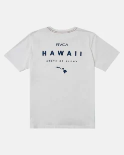 RVCA DA AINA SPHERE TEE Antique White Clearance