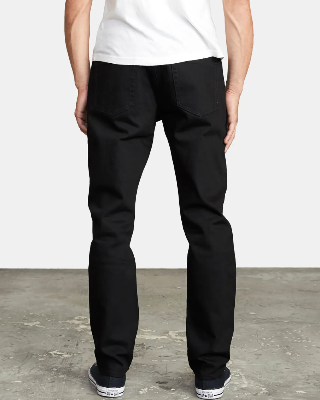 RVCA DAGGERS DENIM JEANS Black Black Discount