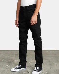 RVCA DAGGERS DENIM JEANS Black Black Discount