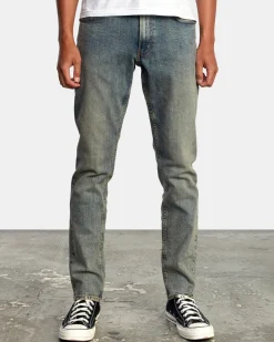 RVCA DAGGERS DENIM JEANS Dark Vintage Outlet
