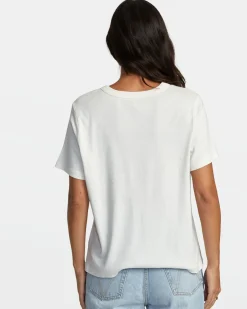 RVCA DAILY TEE Whisper White Outlet