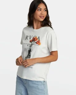RVCA DAILY TEE Whisper White Outlet