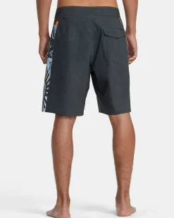 RVCA DRAIN BOARDSHORTS 20'' Black Clearance