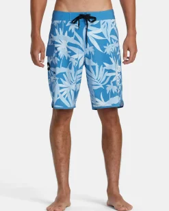 RVCA EASTERN 20" BOARDSHORTS Light Blue Sale