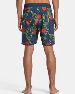 RVCA EASTERN 18" BOARDSHORTS Black Floral Sale