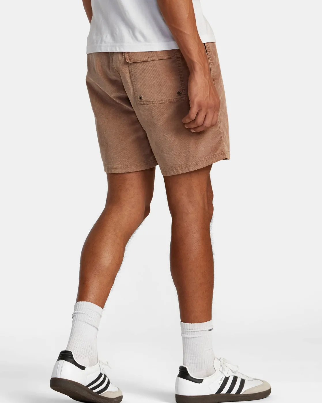 RVCA ESCAPE 17" ELASTIC WAIST SHORTS Sonora Brown Sale