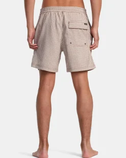 RVCA ESCAPE 17" SUITING SHORTS Pale Mauve Online
