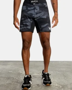 RVCA FIGHT 15" SCRAPPER SHORTS Grey Camo Outlet
