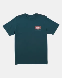 RVCA FLIGHT PATH TEE Duck Blue