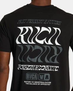 RVCA FLIP FLOW SPORT TECH TEE Black Outlet