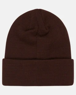 RVCA GABRIELLE MONCEAUX CUFFED BEANIE Chocolate Outlet