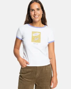 RVCA GABRIELLE MONCEAUX RINGER TEE White Online