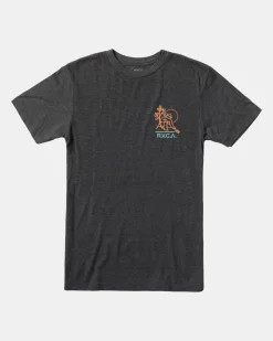RVCA GARDEN COUNCIL TEE Black Online