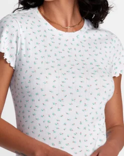 RVCA GIT IT SLIM MINI DRESS Whisper White Online