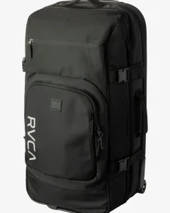 RVCA GLOBAL LARGE ROLLER BAG TRAVEL ROLLER RVCA Black Sale