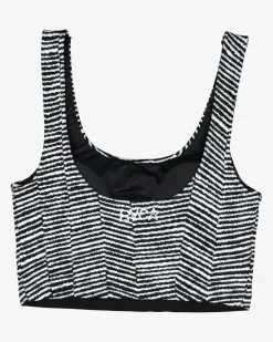 RVCA GOOD TIME TANK TOP KNIT Black