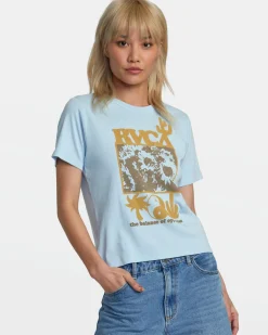 RVCA HAMILTON DAILY TEE Sky High Sale