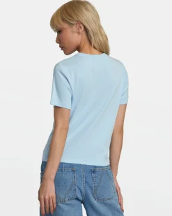 RVCA HAMILTON DAILY TEE Sky High Sale
