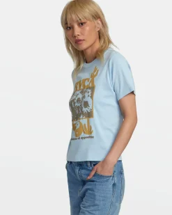 RVCA HAMILTON DAILY TEE Sky High Sale