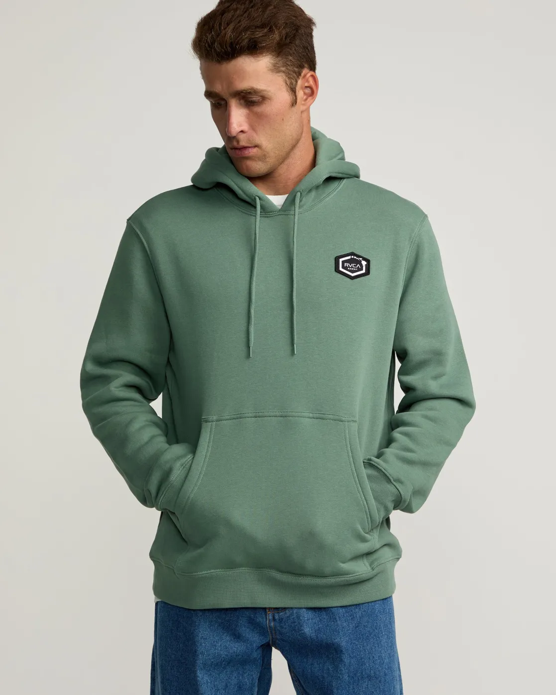 RVCA HAWAII HOODIE Jade Hot