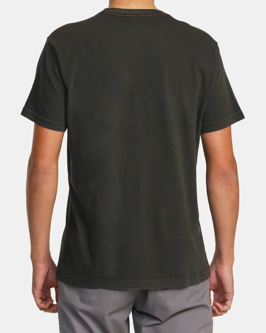 RVCA HAWAII ISLAND HEX POCKET TEE Pirate Black Discount